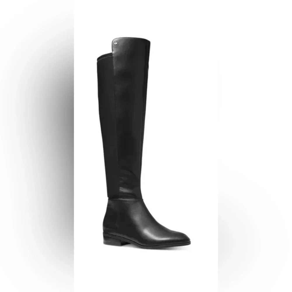 Michael Kors Bromley above the knee Women’s Black Size 7.5 Flat Boots - Picture 2 of 5